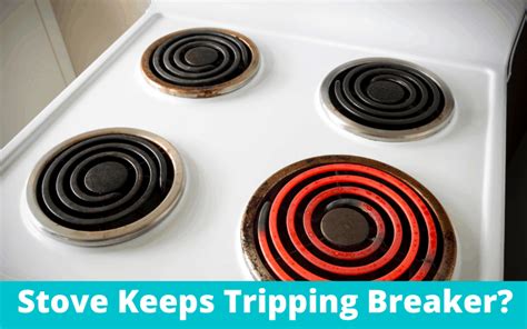 gas top stove keeps tripping